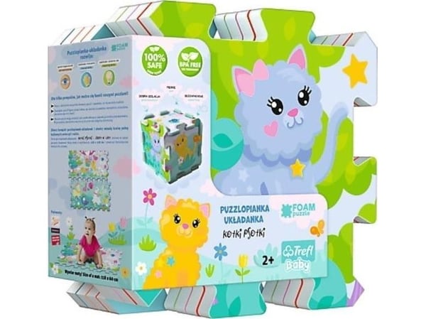 Puslespill Trefl Puslespill Puzzlopianka - ugagn av kattunger 61262 Klubber
