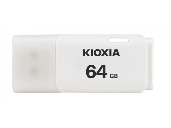 KIOXIA TransMemory U202 - USB flash-enhet - 64 GB - USB 2.0 - vit