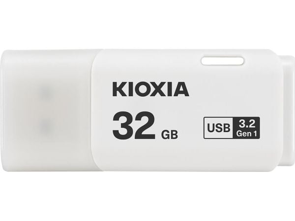 USB-nyckel 3.0 Kioxia TransMemory U301, 32 GB, vit