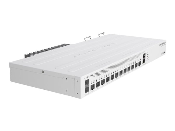 MikroTik Cloud Core Router CCR2004-1G-12S+2XS - Router - 10 GigE, 25 Gigabit Ethernet - monterbar på stativ