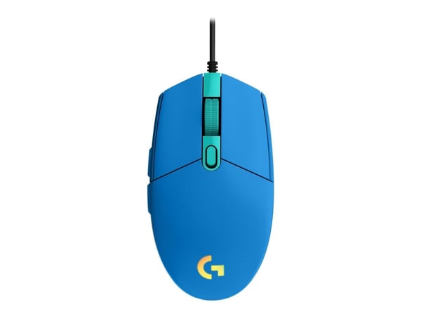 Logitech Gaming Mouse G203 LIGHTSYNC - Mus - optisk - 6 knapper - kablet - USB - blå