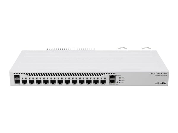 MikroTik Cloud Core Router CCR2004-1G-12S+2XS - Router - 10 GigE, 25 Gigabit Ethernet - monterbar på stativ