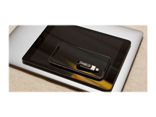 SanDisk iXpand Go - USB flash-enhet - 128 GB - USB 3.0 / Lightning