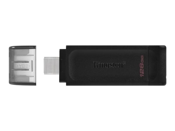 Kingston DataTraveler 70 - USB-flashstasjon - 128 GB - USB-C 3.2 Gen 1