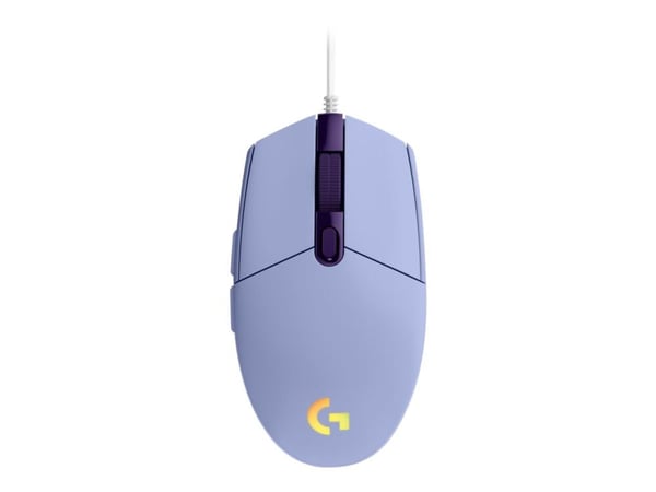 Logitech Gaming Mouse G203 LIGHTSYNC - Mus - optisk - 6 knapper - kablet - USB - lilla - for Komplett Epic Gaming PC a125