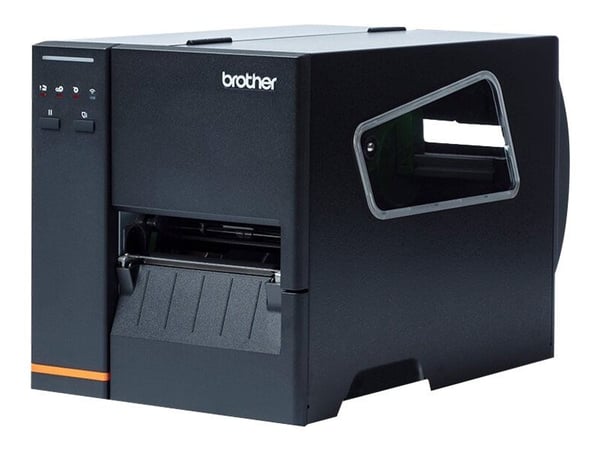 Brother TJ-4120TN - Etikettskrivare - direkt termisk/termisk överföring - Rulle (12 cm) - 300 dpi - upp till 178 mm/sek - LAN, seriell, USB-värd, U...