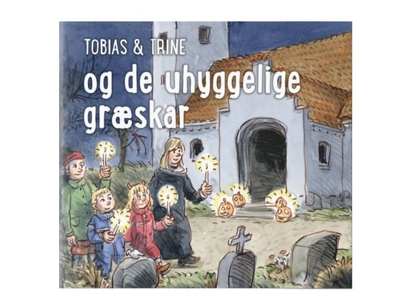 Tobias & Trine og de skumle gresskarene | Malene Fenger-Grøndahl | Språk: Dansk