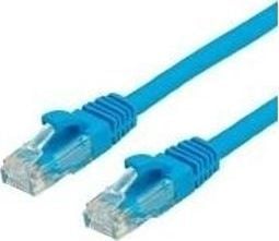 Verdi UTP Kabel Cat.6, halogenfri, blå, 2m, UTP, Blå