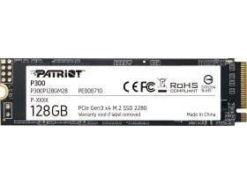 Patriot P300 - SSD - 128 GB - intern - M.2 2280 - PCIe 3.0 x4 (NVMe)