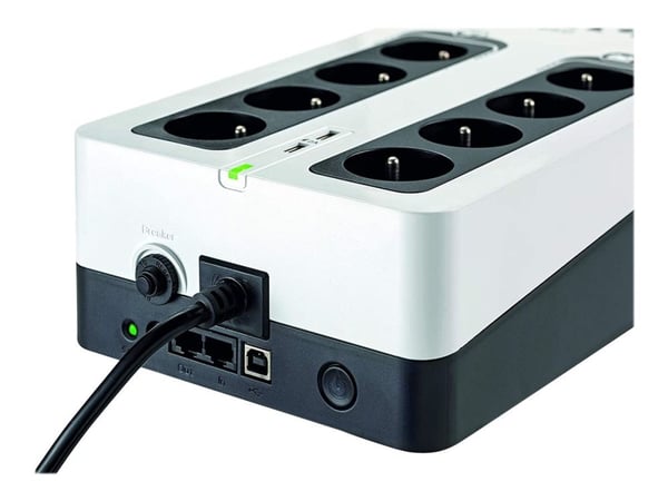 Eaton 3S 850 - UPS - AC 220-240 V - 510 watt - 850 VA - enkeltfase - USB - utgangskontakter: 8