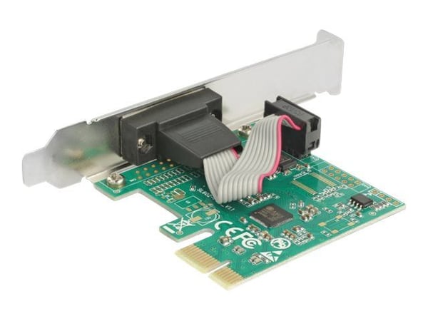 DeLOCK 89948, PCIe, RS-232, Vihreä, Kiina, ASIX AX99100, 256 B