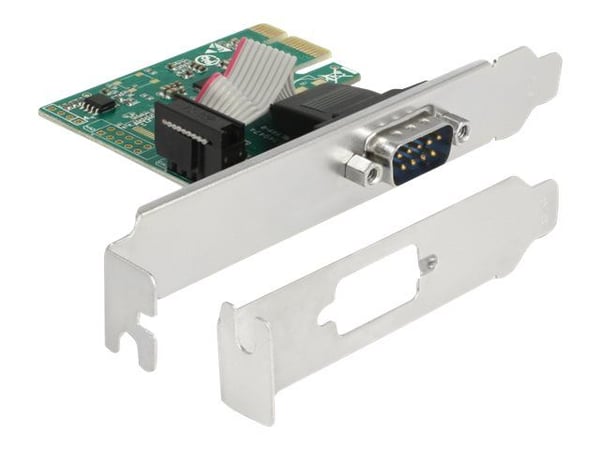 Delock PCI Express Card to 1 x Serial RS-232 - Seriell adapter - PCIe 2.0 lav profil - RS-232 x 1