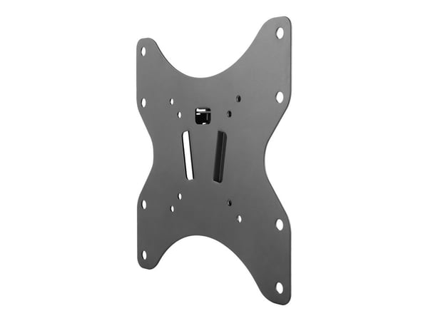 DELTACO ARM-1050 - Brakett - fast - for LCD-skjerm - stål - matt svart - skjermstørrelse: 23"-43" - veggmonterbar