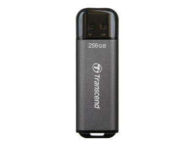 Transcend JetFlash 920 - USB flash-enhet - 128 GB - USB 3.2 Gen 1 - rymdgrå