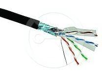 Solarix SXKD-6-FTP-PE - Irtokaapeli - 500 m - FTP - CAT 6 - ulkokäyttöön - musta