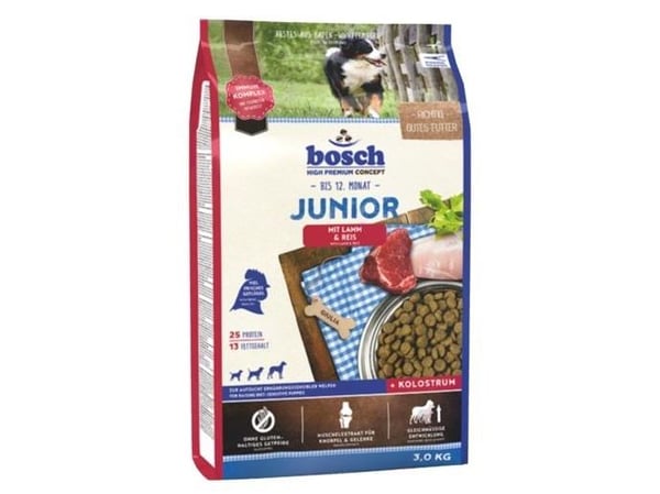 Bosch 15030 Junior til hvalpe Lam&Rice 3kg