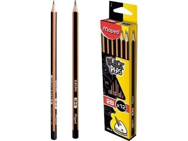 Blackpeps 2B blyant (12 stk) MAPED