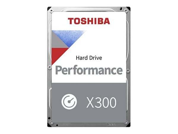 Toshiba X300 Performance - Harddisk - 12 TB - intern - 3.5" - SATA 6Gb/s - 7200 rpm - buffer: 256 MB