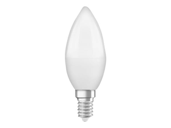 OSRAM STAR CLASSIC B - LED-lyspære - form: B37 - E14 - 5.5 W (ekvivalent 40 W) - klasse F - varmt hvitt lys - 2700 K