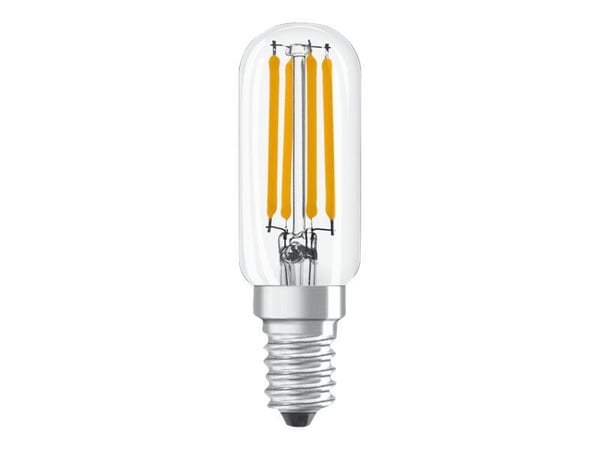 OSRAM SPECIAL - LED-filamentlyspære - form: T26 - E14 - 4 W (ekvivalent 40 W) - klasse E - varmt hvitt lys - 2700 K