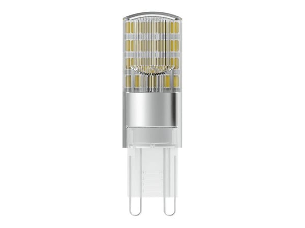 OSRAM PIN - LED-lyspære - form: T15 - G9 - 2.6 W (ekvivalent 30 W) - klasse E - varmt hvitt lys - 2700 K