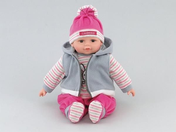 Dukke med lyd 35 cm EN 417687