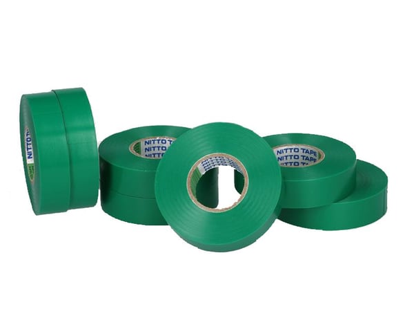 NITTO Tape 21 Pvc 15Mmx10M vihreä