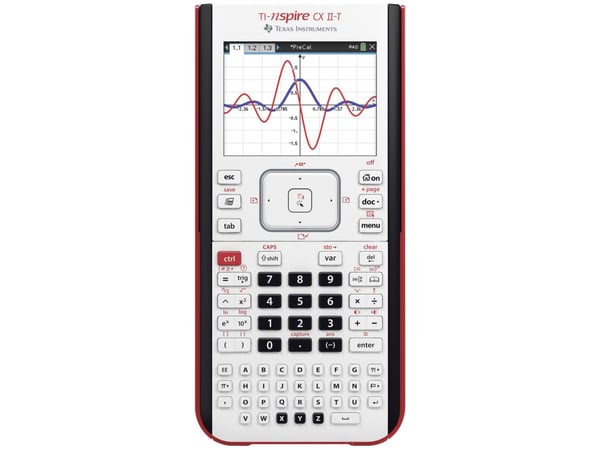 Texas Instruments TI-Nspire CX II-T, Ficka, Grafer, Flash, USB-port, Batteri, Vit