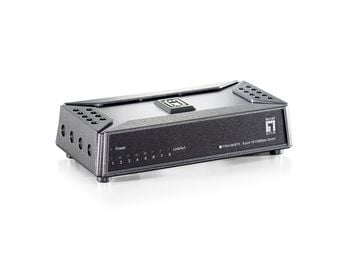 LevelOne FSW-0808TX - Switch - 8 x 10/100 - stasjonær