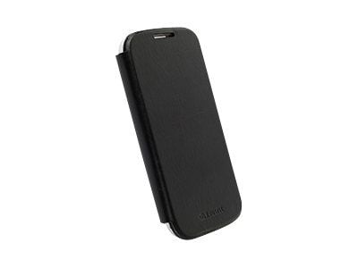 Krusell Flipcover DONSö - Beskyttende deksel for mobiltelefon - svart - for Samsung Galaxy S4