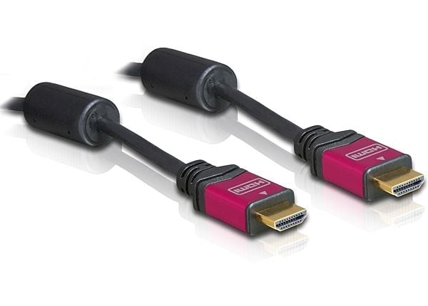 Delock - HDMI-kaapeli - HDMI uros HDMI uros - HDMI uros - 3 m