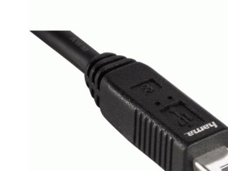Hama - USB-kabel - USB (hann) til mini-USB type B (hann) - USB 2.0 - 1.8 m - svart
