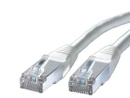 ROLINE S/FTP Patch Cable Cat5e, 5 m, Cat5e, RJ-45, RJ-45, Grå