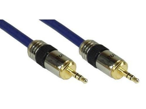InLine 99950P, 3.5mm, Hankjønn, 3.5mm, Hankjønn, 10 m, Blå