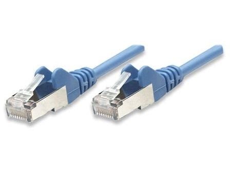 Intellinet 330763, 15 m, Cat5e, SF/UTP (S-FTP), RJ-45, RJ-45, Sininen