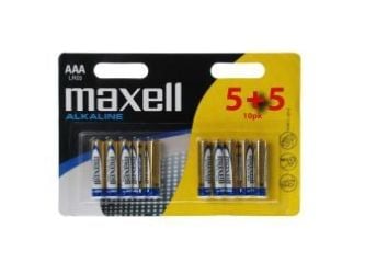 Maxell AA, Engangsbatteri, Alkalinsk, Flerfarget, 14 mm, 14 mm, 50 mm