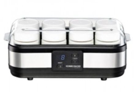 Rommelsbacher JG 40 - Yoghurtmaskin - 1.2 liter - 40 W - rustfritt stål / svart
