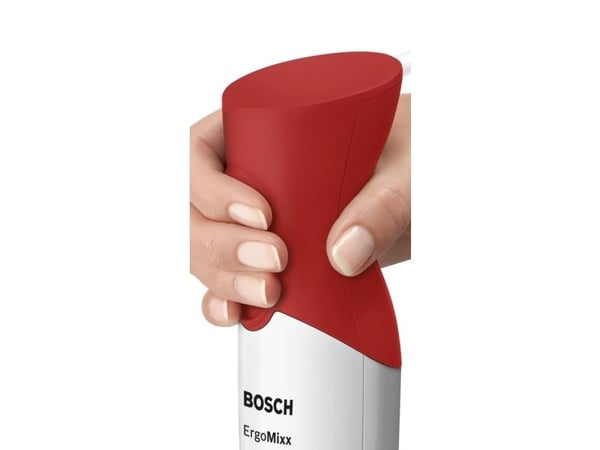 Bosch ErgoMixx MSM64110 - Håndmikser - 450 W - hvit/rød
