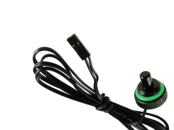 Bitspower - Temperatursensor för vätskekylsystem - G1/4" - mattsvart