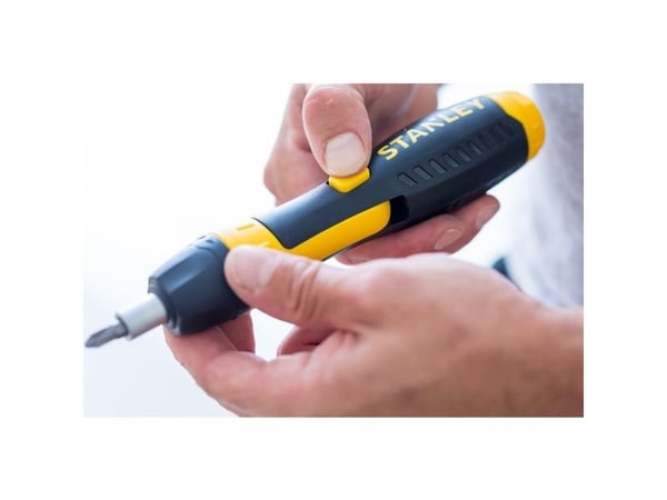 STANLEY - Ratcheting screwdriver with bit and socket set - 40 deler - inn boks