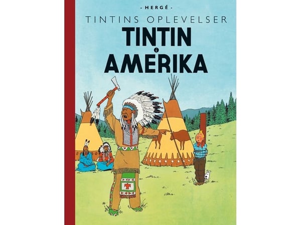 Tintin: Tintin i Amerika - utgave på nytt | Hergé | Språk: Dansk