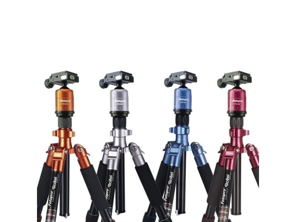 Fotopro X4i-E - Stativ med ben - med Rollei FPH-42Q