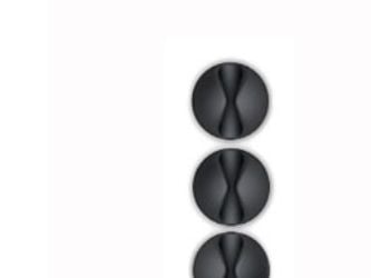 Bluelounge CableDrop Mini - Kabelklemme - svart (en pakke 9)