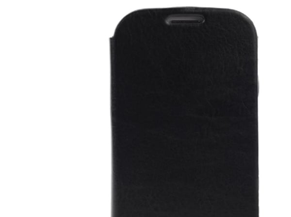 Krusell Flipcover DONSö - Beskyttende deksel for mobiltelefon - svart - for Samsung Galaxy S4
