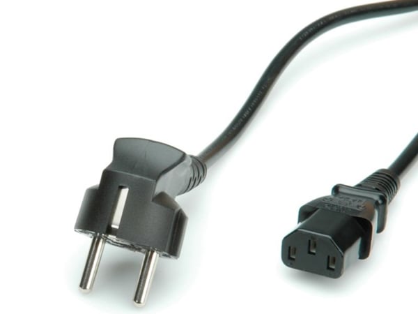 ROLINE 19.08.1030, 3 m, CEE7/7, C13-liitin, 250 V, 10 A