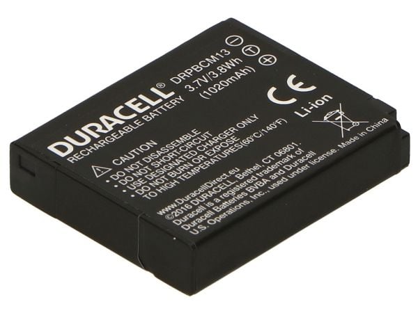 Duracell DRPBCM13, 1020 mAh, 3,7 V, Lithium-Ion (Li-Ion)