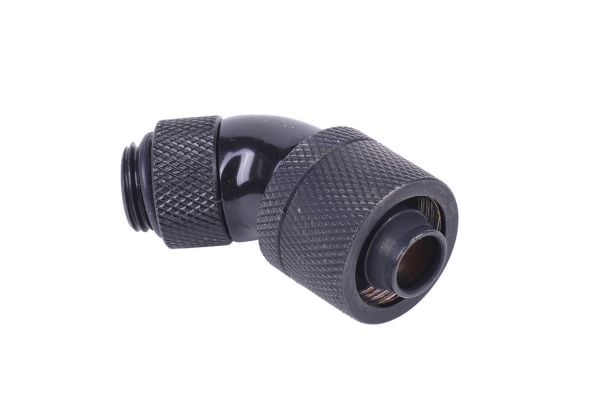 Alphacool - Armatur for væskekjølesystem - mørkesvart
