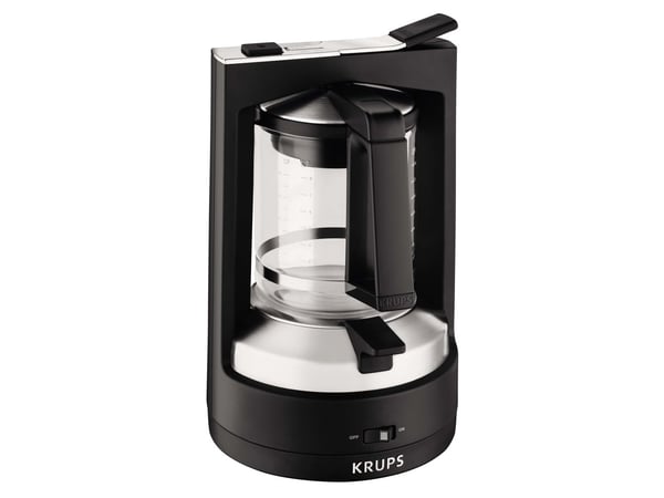 Krups T8 KM468910 - Kaffemaskine - 14 kopper - sort/rustfrit stål