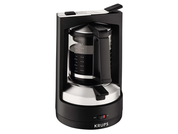 Krups T8 KM468910 - Kaffemaskine - 14 kopper - sort/rustfrit stål