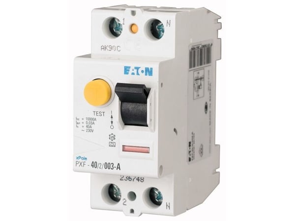 Eaton PXF-40/2/003-A, Jordfelsbrytare, 10000 A, IP20